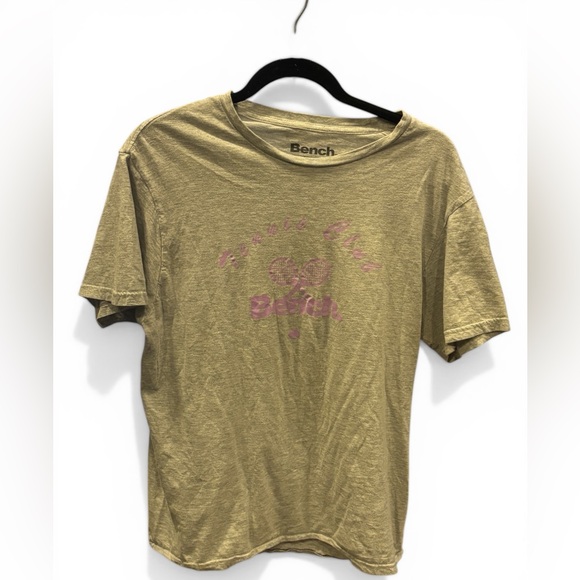 Bench Tops - Bench Grey Tee with Purple Tennis Club Graphic